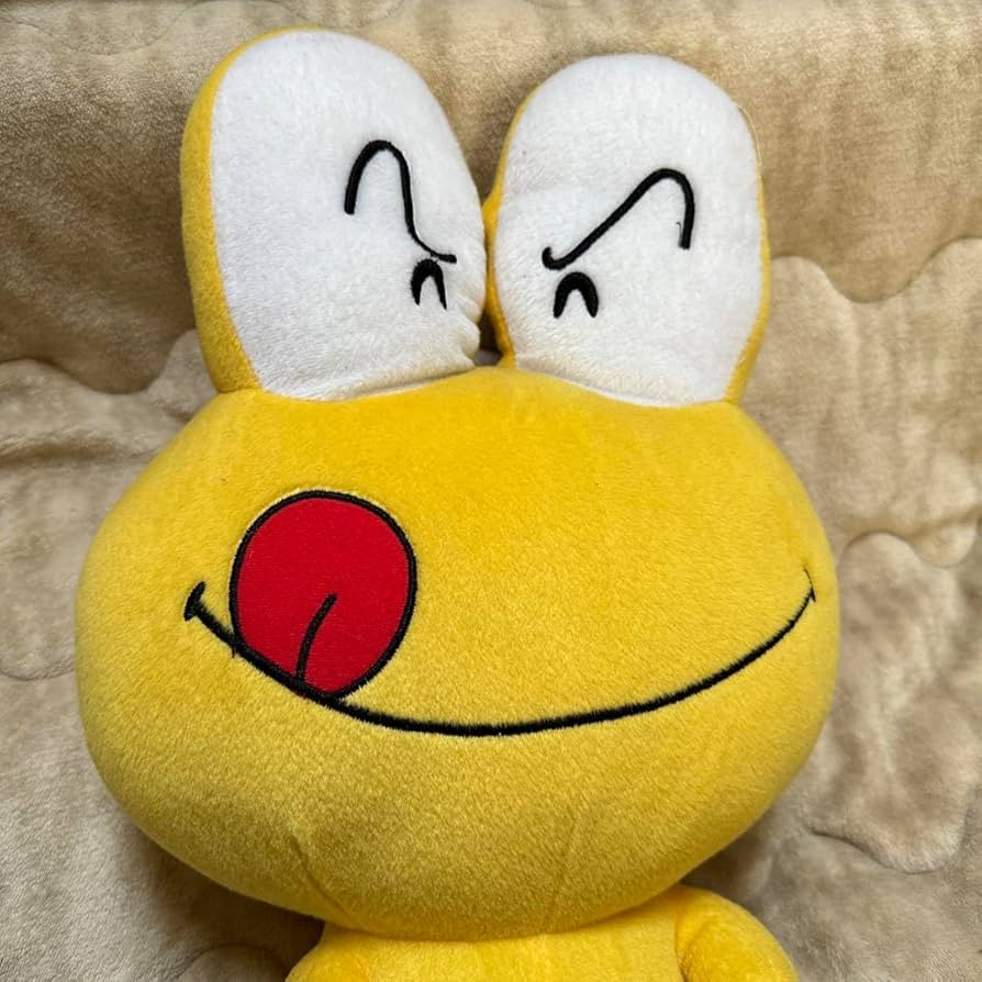 Amazon.co.jp: ピョン吉 BIG ぬいぐるみ ど根性ガエル 全長 約